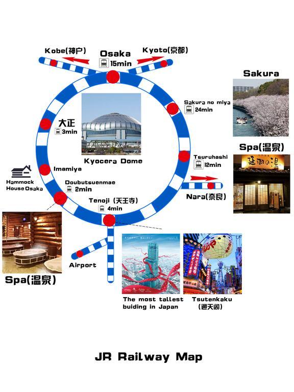 แฮมม็อก เฮาส์ โอซาก้า Apartment ภายนอก รูปภาพ